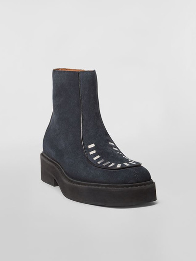 Marni CALFSKIN ANKLE BOOT WITH SQUARE TOE outlook
