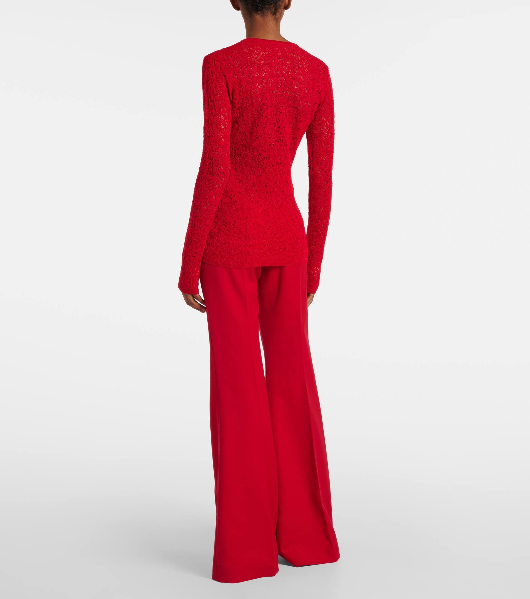Ithaca open-knit wool and silk Henley shirt - 3