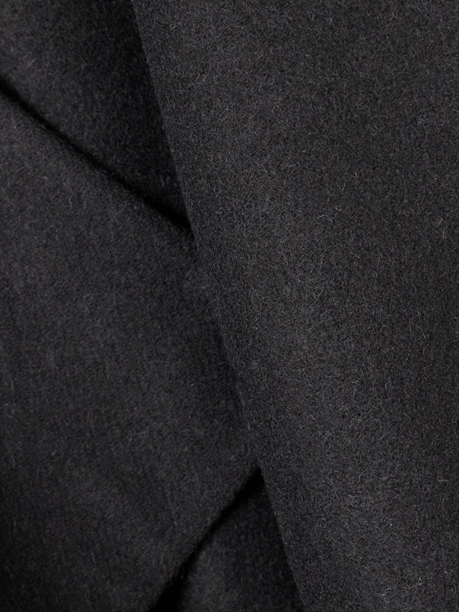 Serra alpaca-blend cape Black - 4