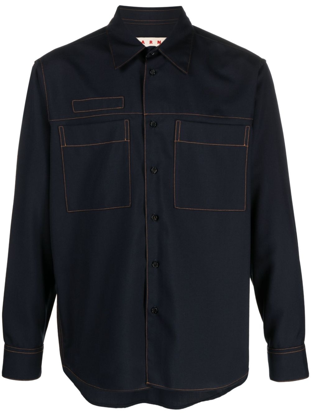 マルニ Marni Virgin Wool Shirt Virgin Wool Shirt Marni | italist