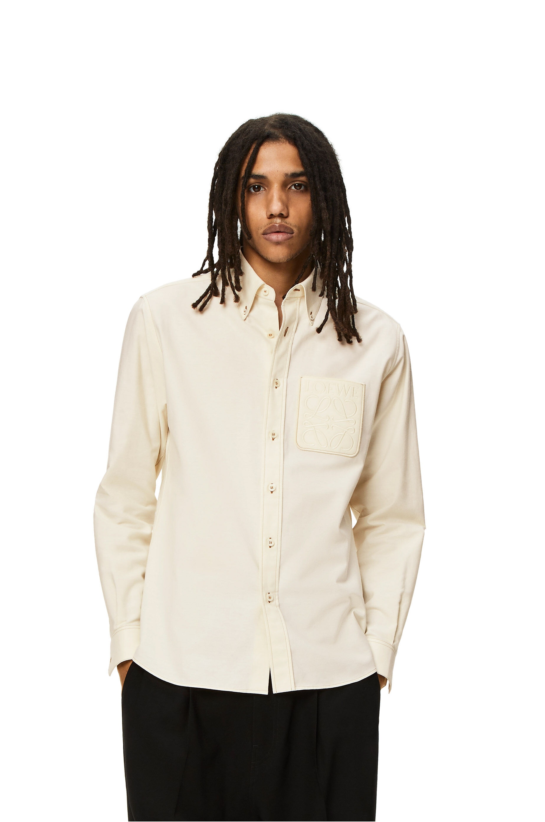 Anagram pocket shirt in cotton - 3