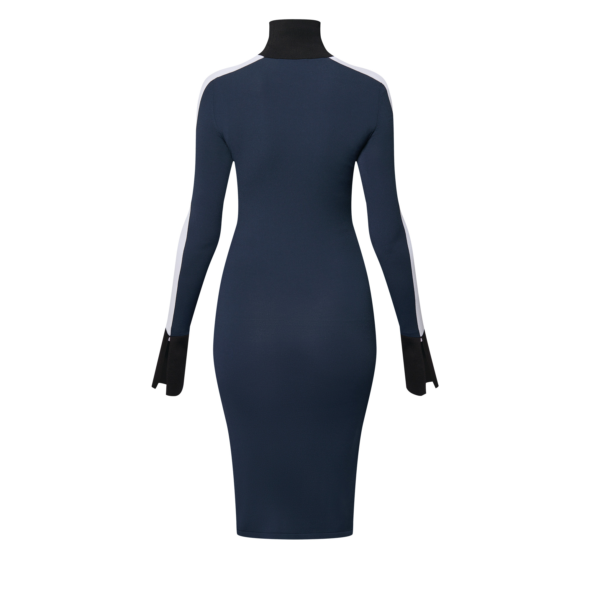 Color-Blocked Band Dress - 2