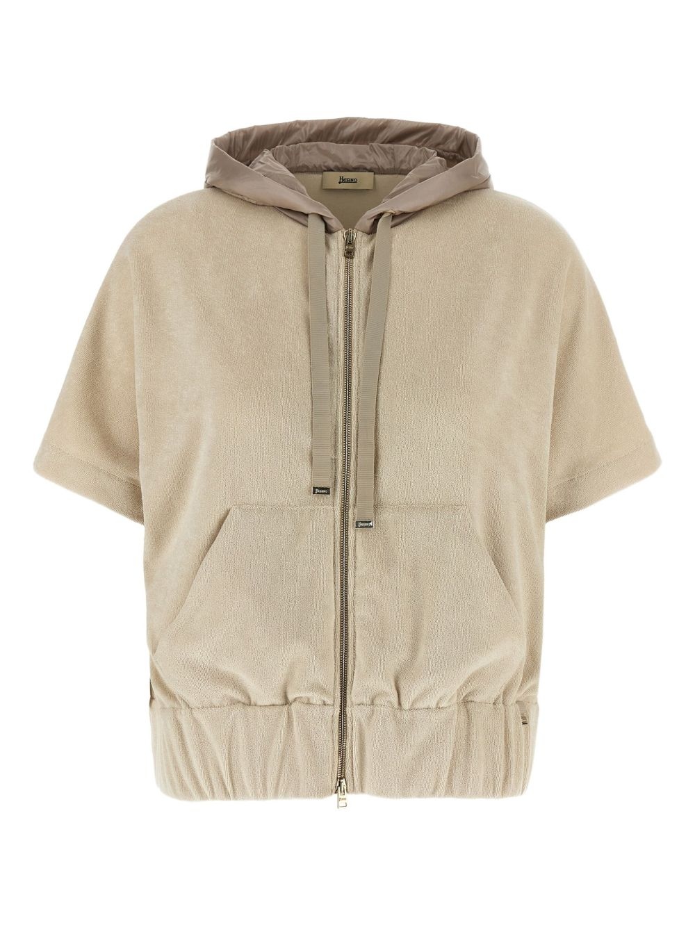 アウターその他 HERNO Reversible hood Multicolor 2-IN-1 DOUBLE WOOL AND REVERSIBLE NYLON ULTRALIGHT PARKA in