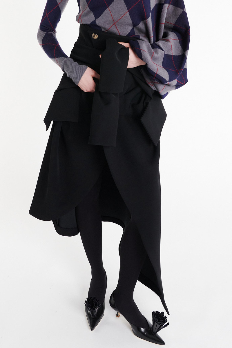 SHIRT SKIRT BLACK 6