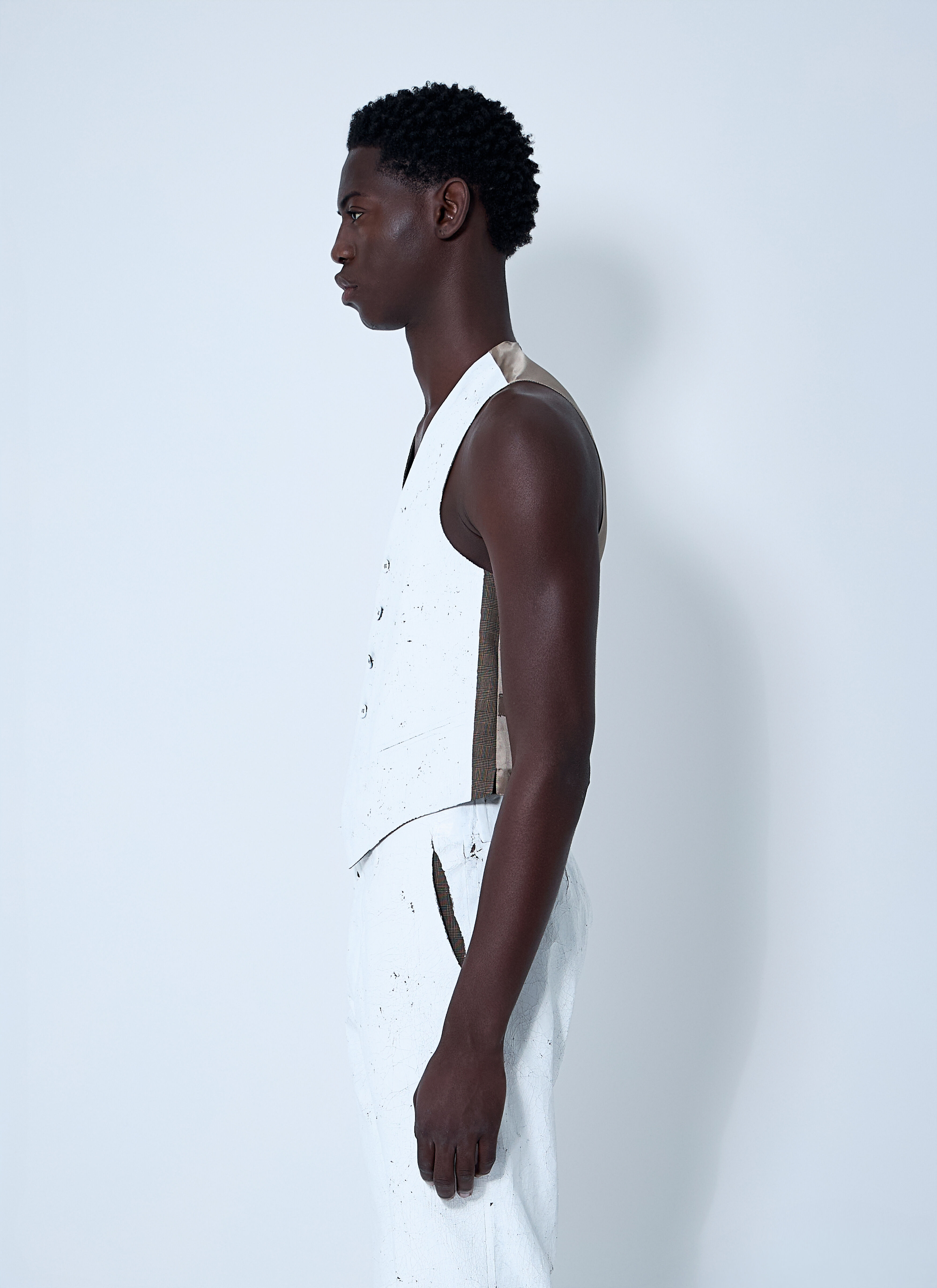 Half Painted Vest - 3