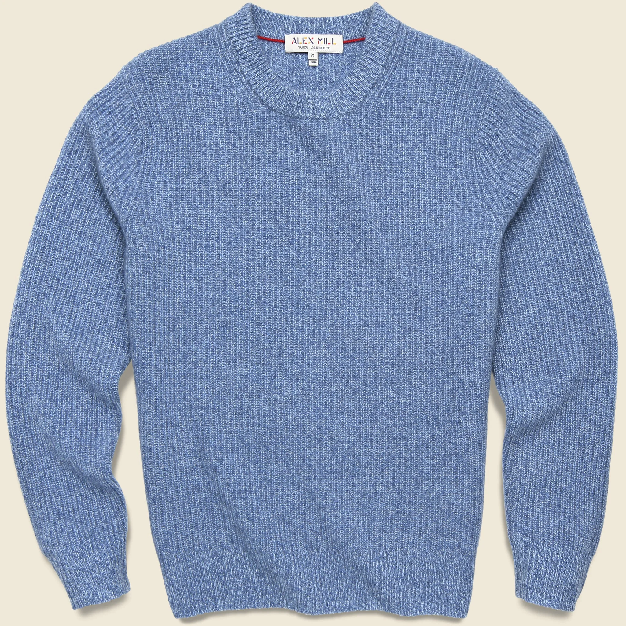 Cashmere Jordan Sweater - Stonewash - 1