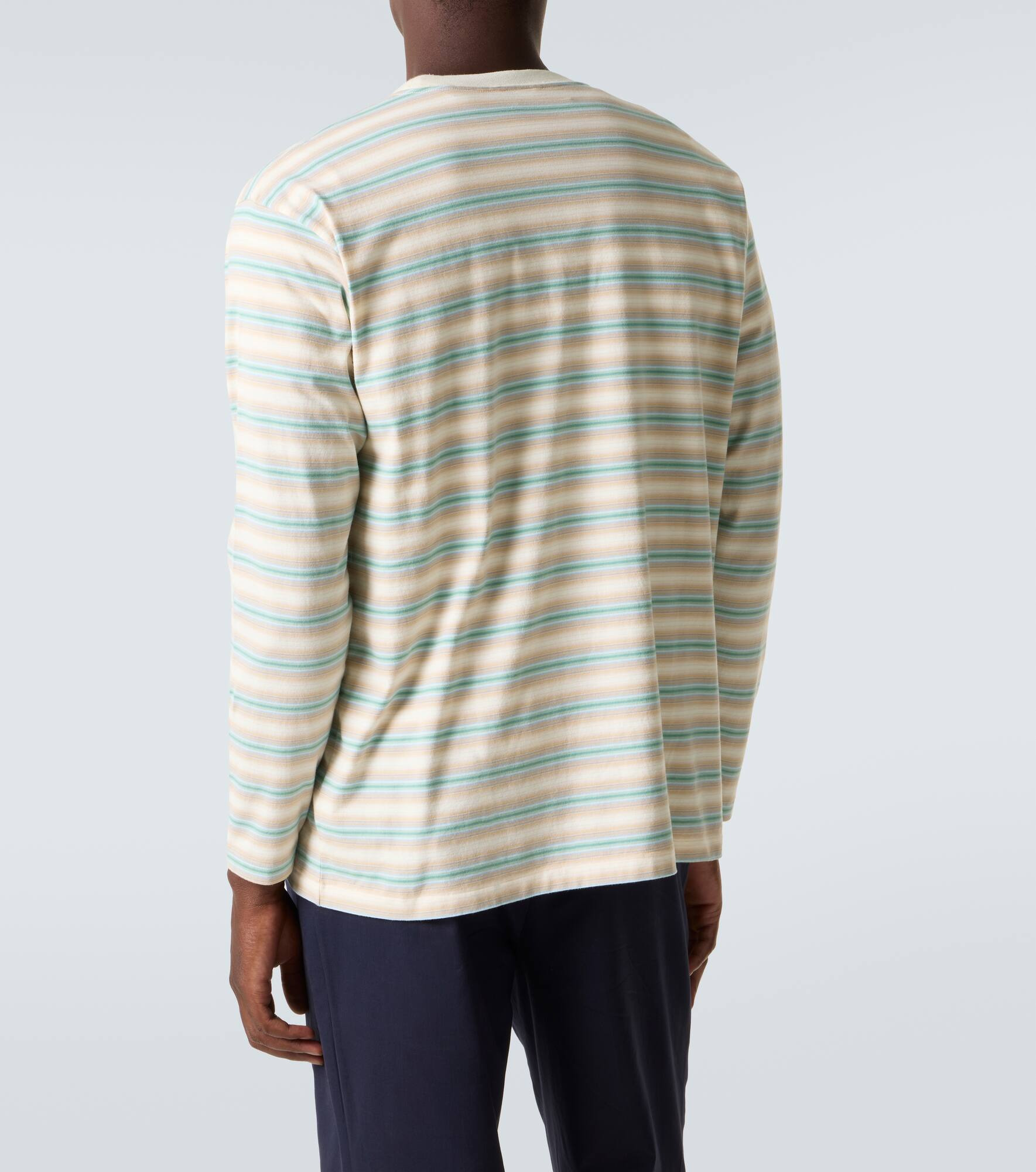 Striped cotton jersey T-shirt - 4