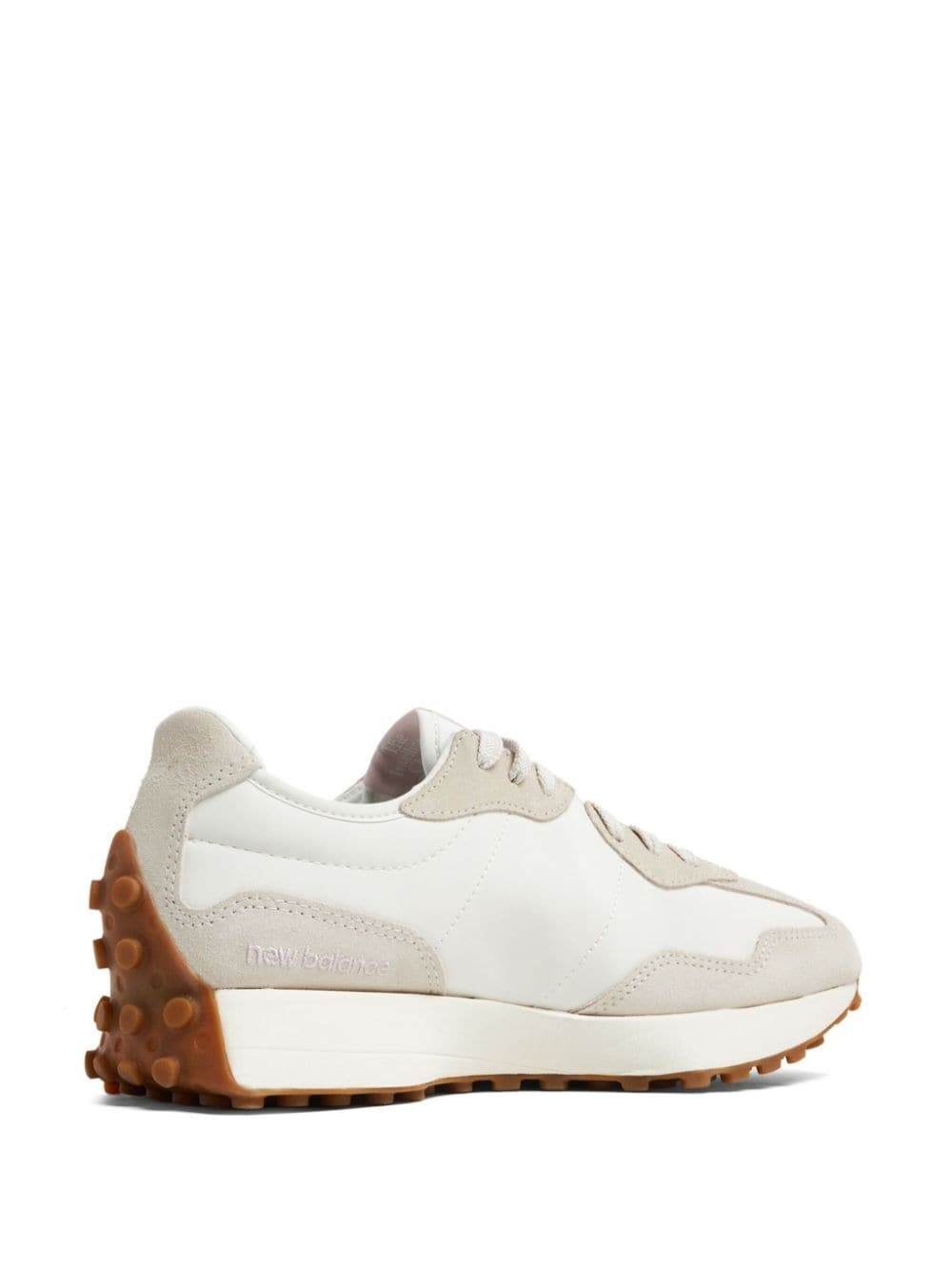 327 low-top leather sneakers - 3