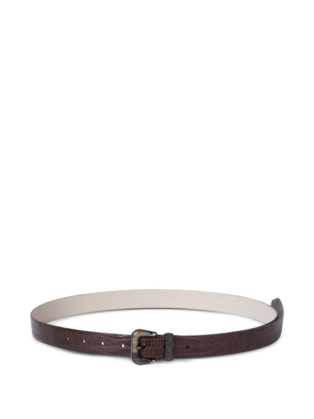 lizard-effect belt - 1