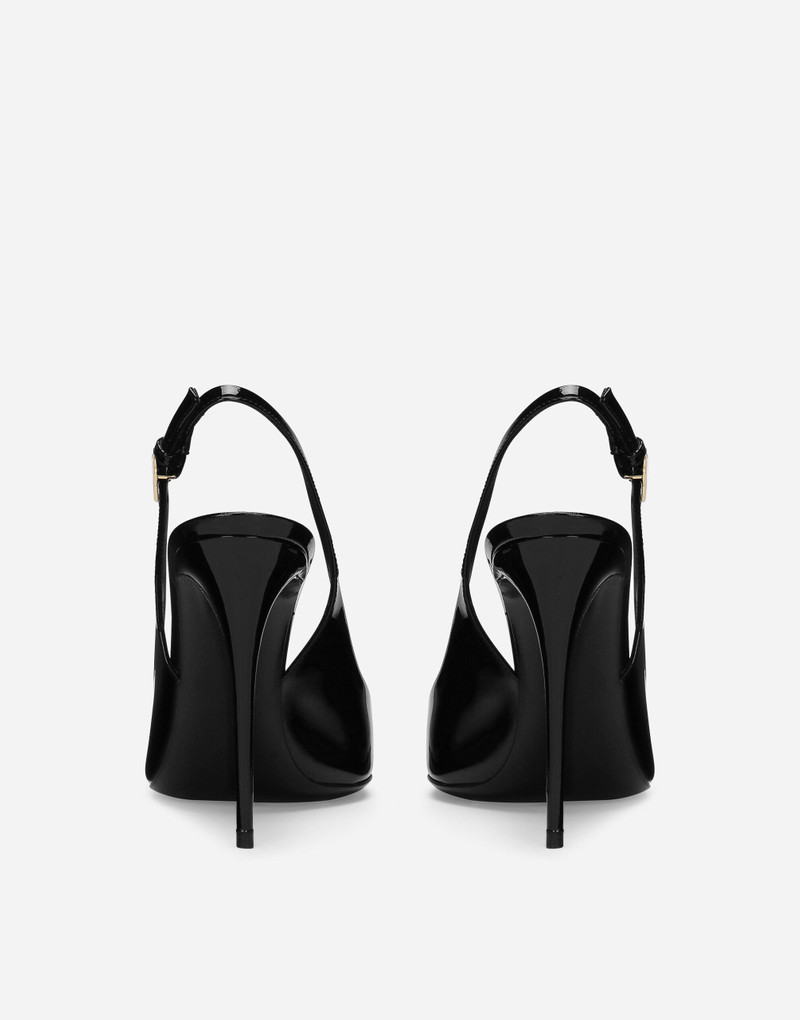 Dolce & Gabbana Patent leather slingbacks outlook