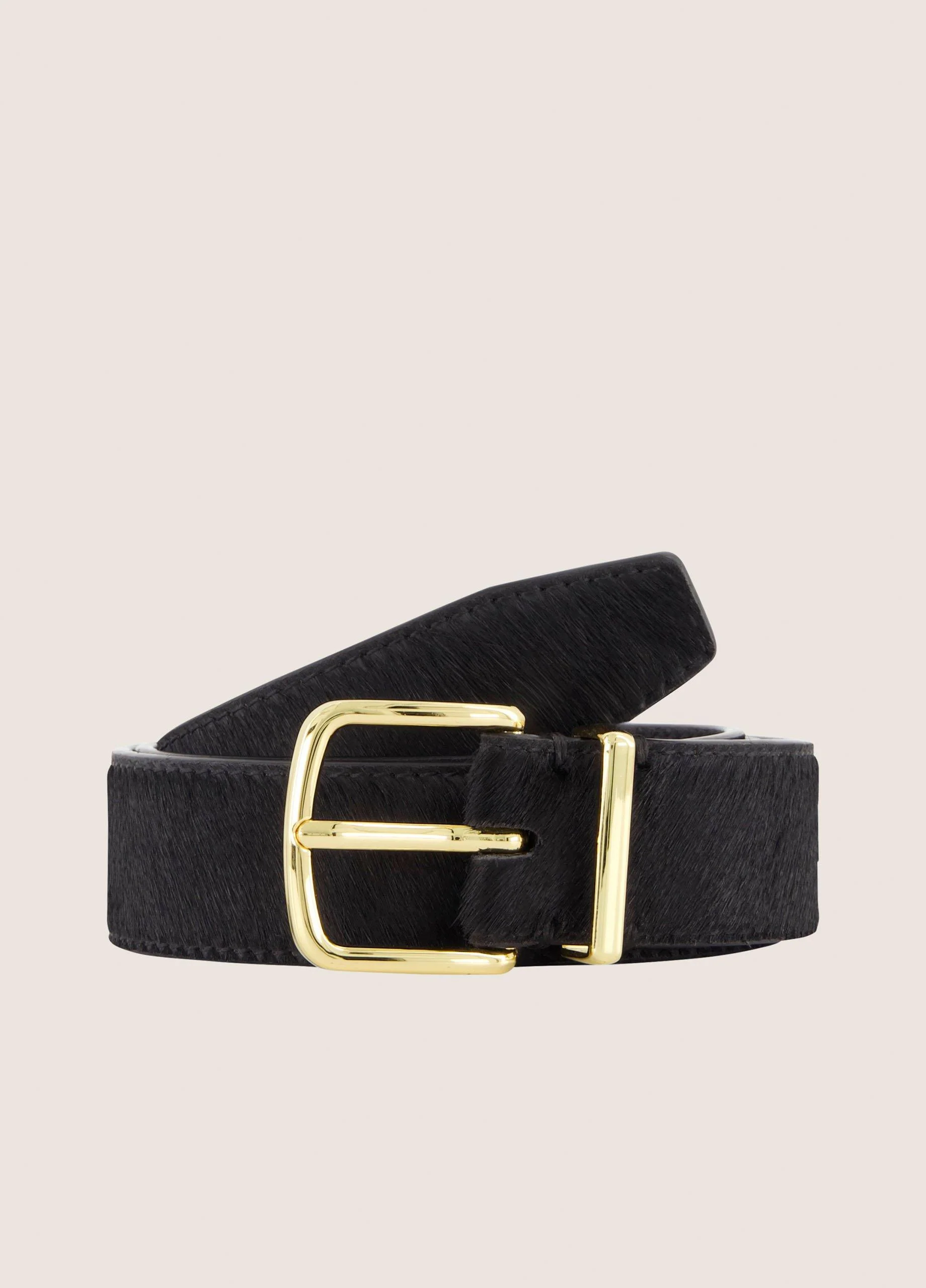 Women's Kaia 32mm Calf Hair Metal-Loop Belt - 1
