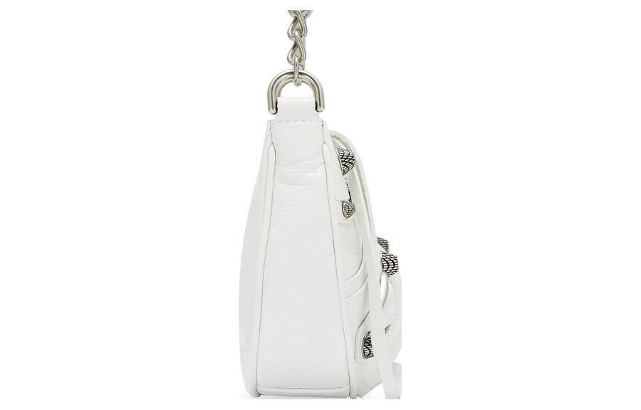 (WMNS) Balenciaga Le CagoleLe Cagole Mini Bag With Chain 'White' 6958141VG9Y9104 - 3