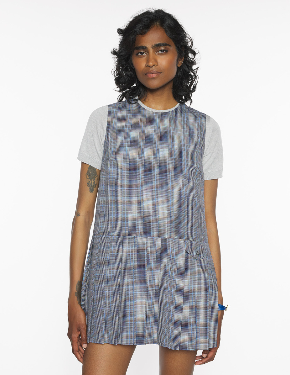 MINI PLEATED DRESS - 3
