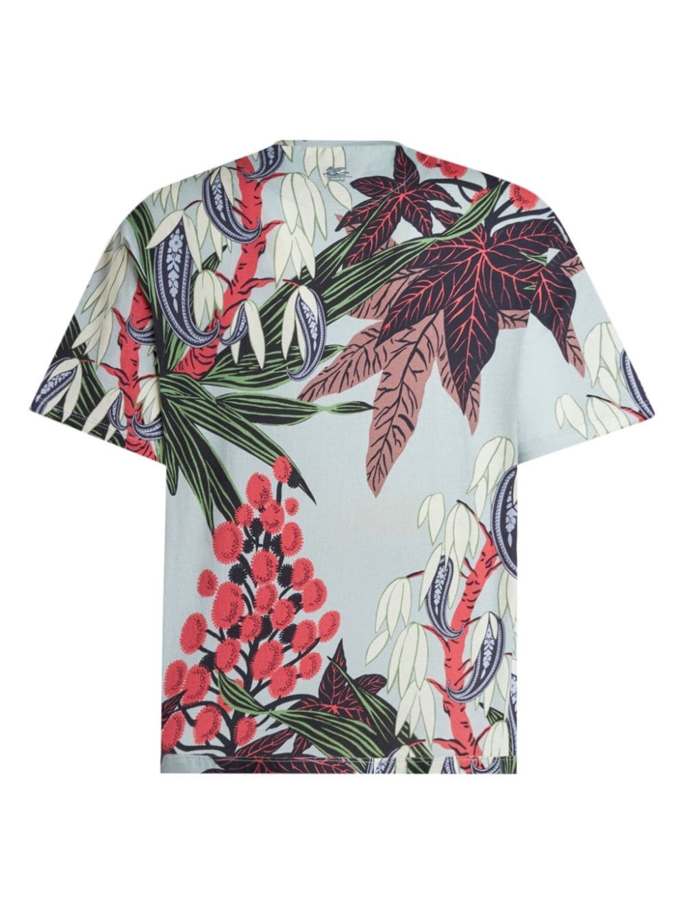 printed short-sleeve T-shirt - 6