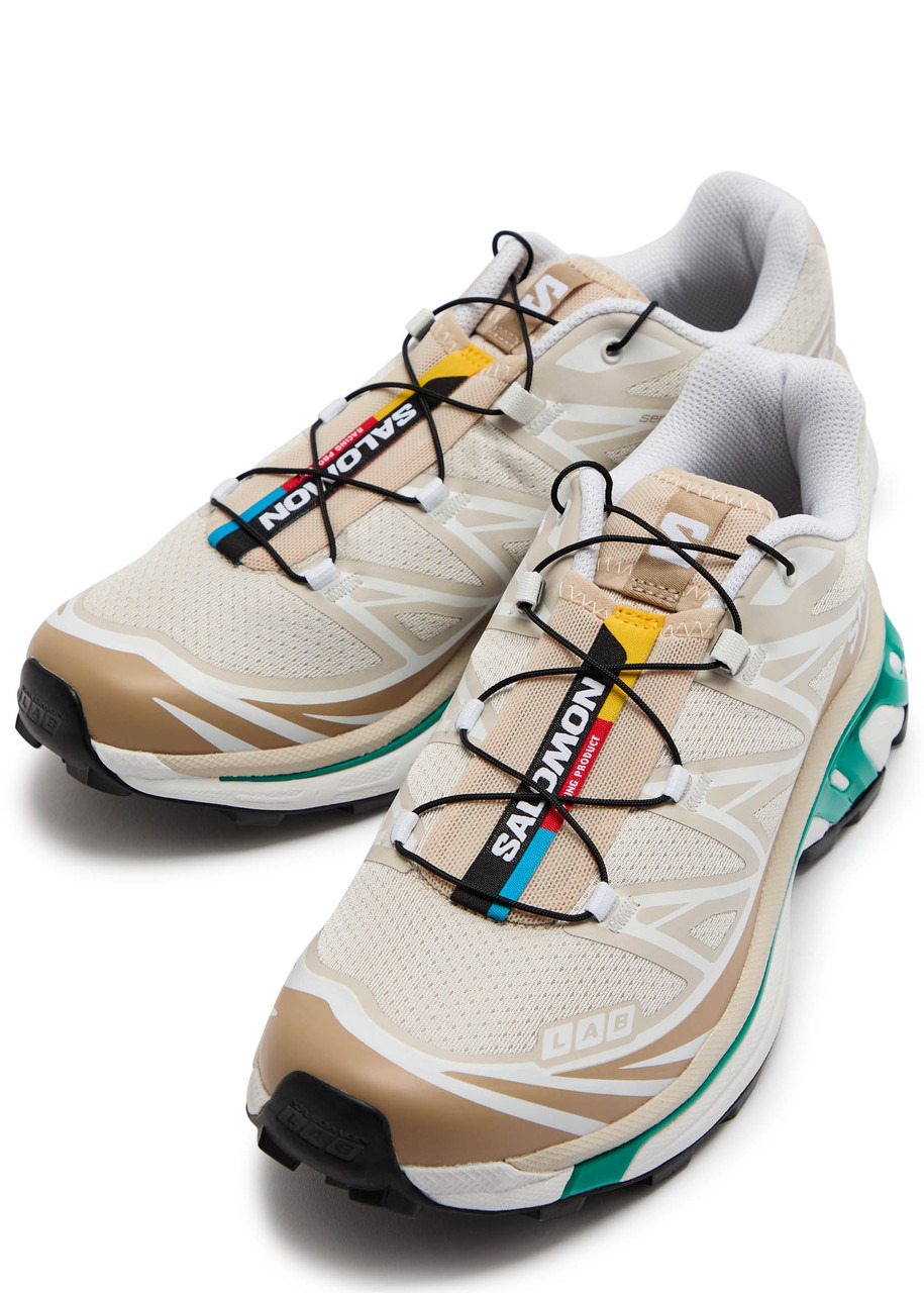 Salomon XT-6 Panelled Mesh Sneakers - 3
