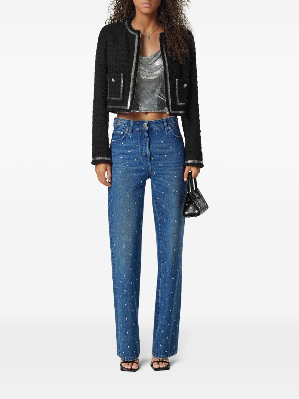 zip-up fitted jacket - 2