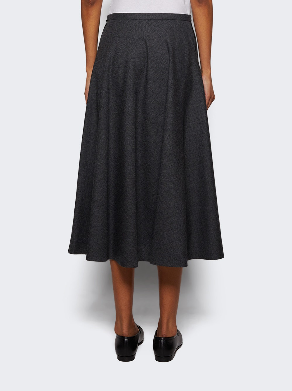 English Grisaille Skirt Medium Grey - 5