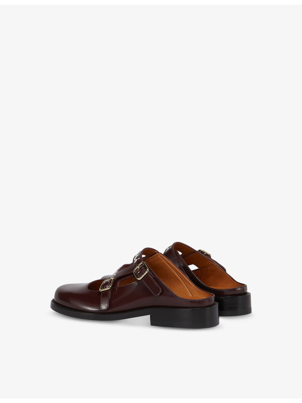 Bambi 3.0 double-buckle leather loafers - 3