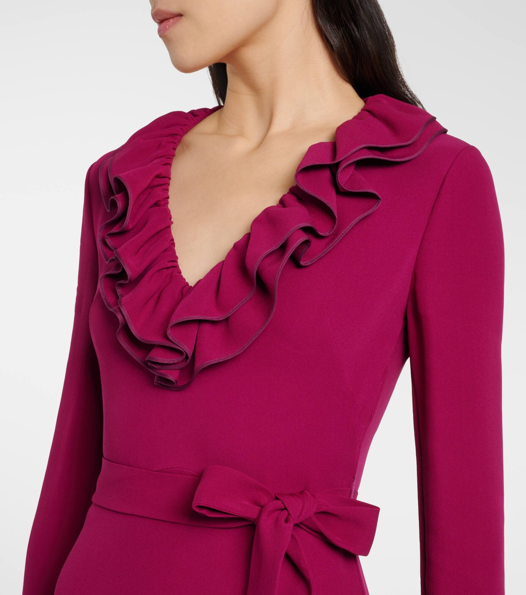 Cady Couture ruffled midi dress - 4