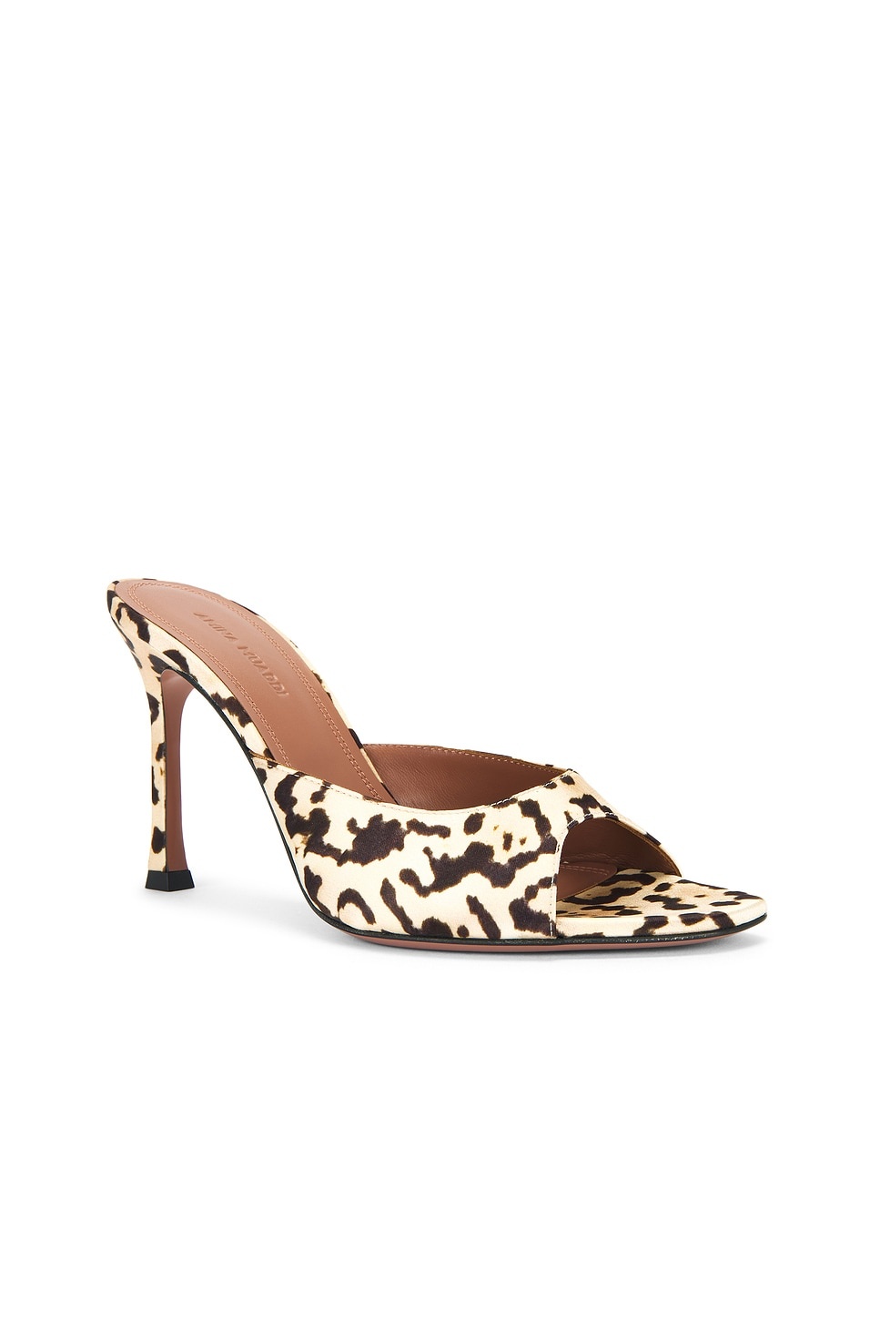 Alexa 95 Print Satin Slipper Mule - 2