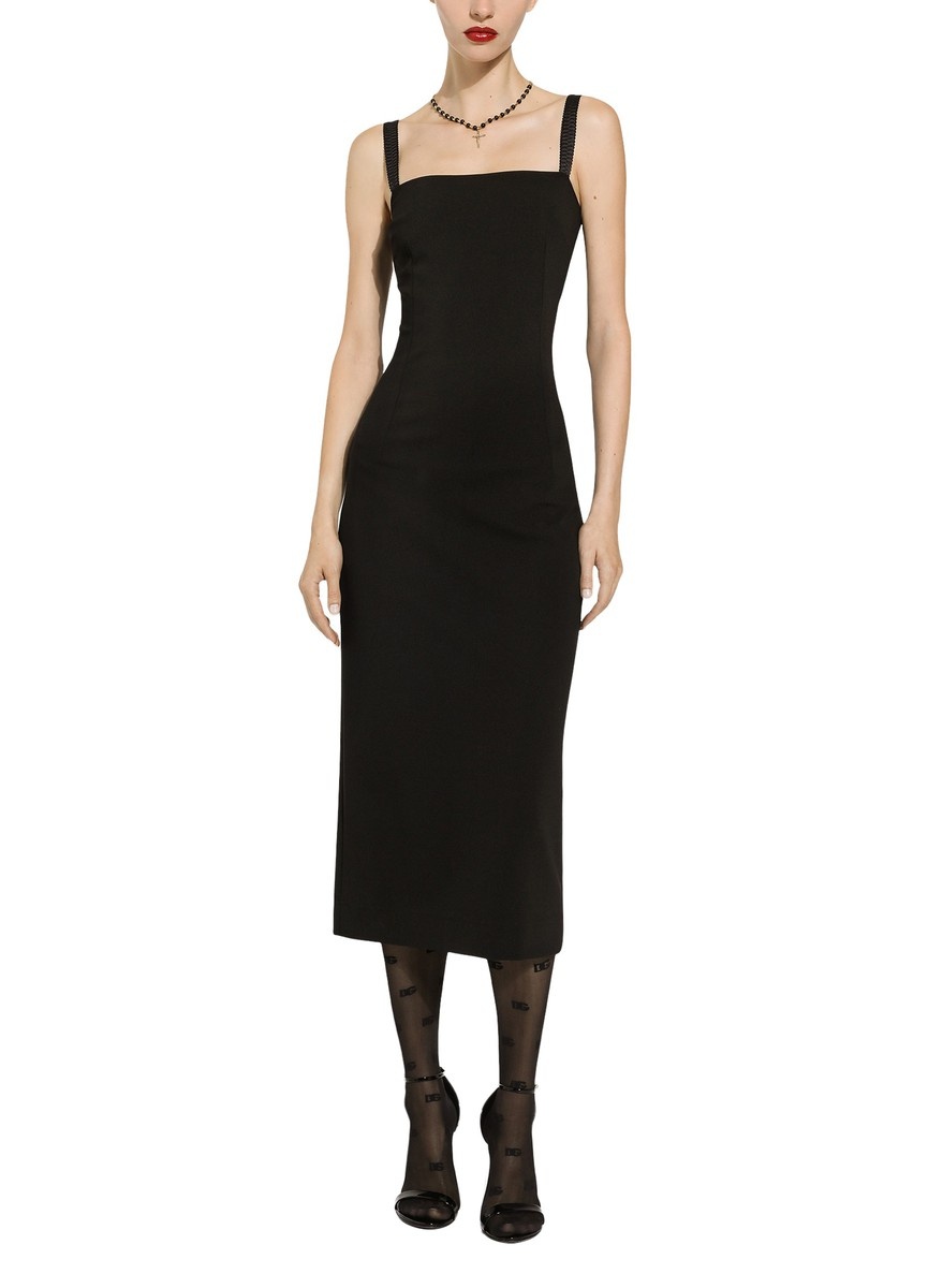 Jersey milano rib sheath dress - 2