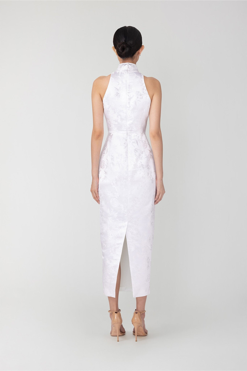 SAU LEE JILL CHINESE JACQUARD PENCIL DRESS outlook