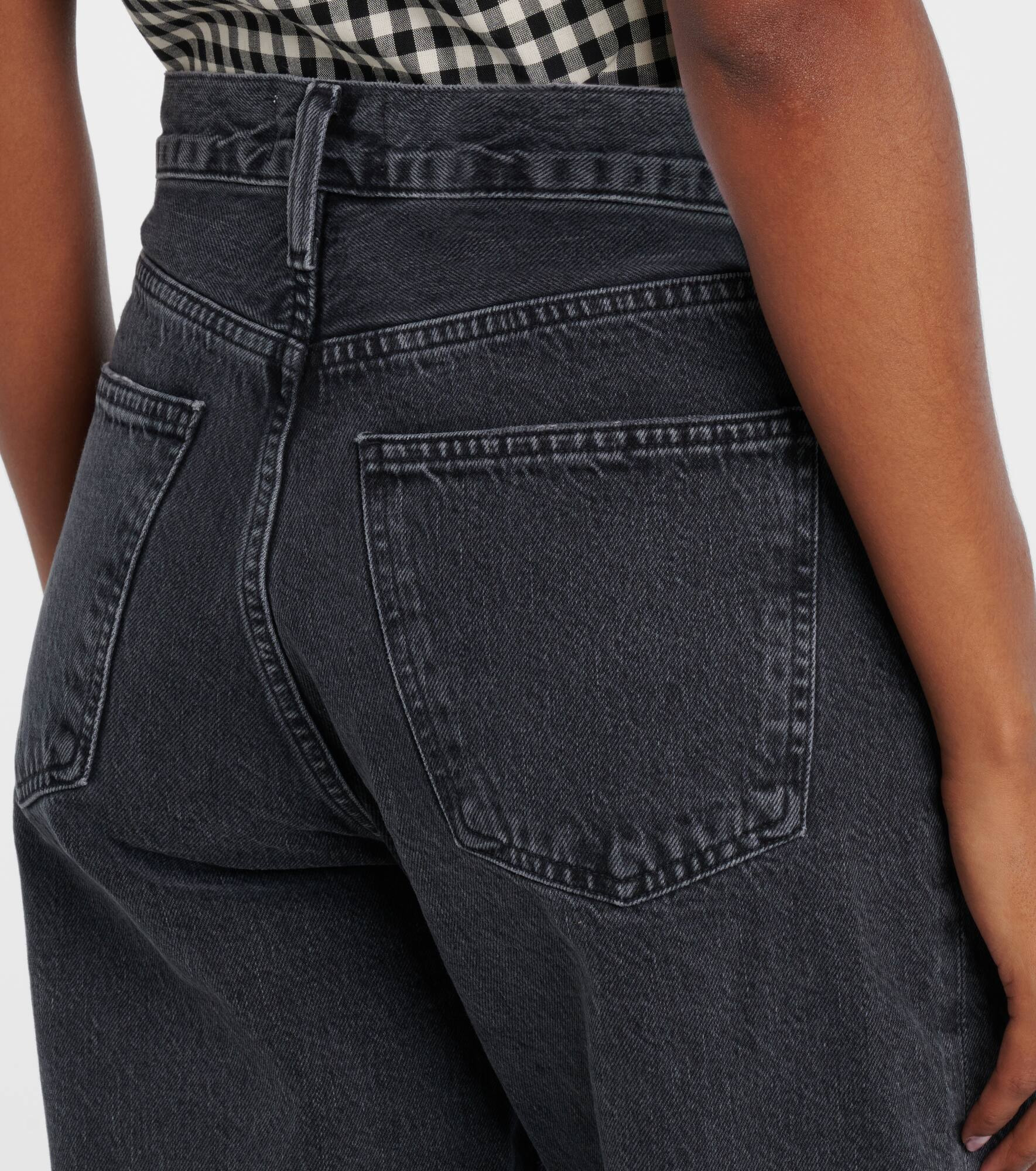 Arc cropped mid-rise wide-leg jeans - 6