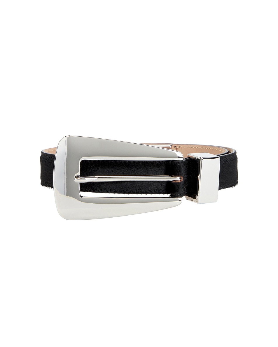 Lucca 30mm Silver Buckle Belt - 3