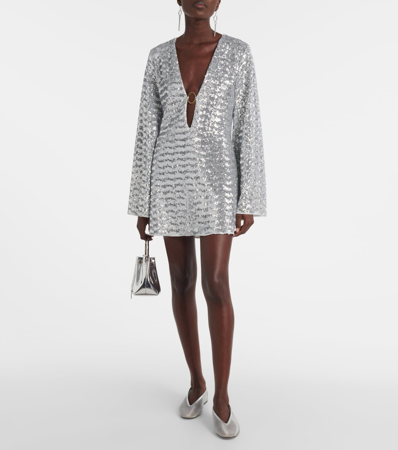 Oséree Lumière O sequined beach cover-up outlook