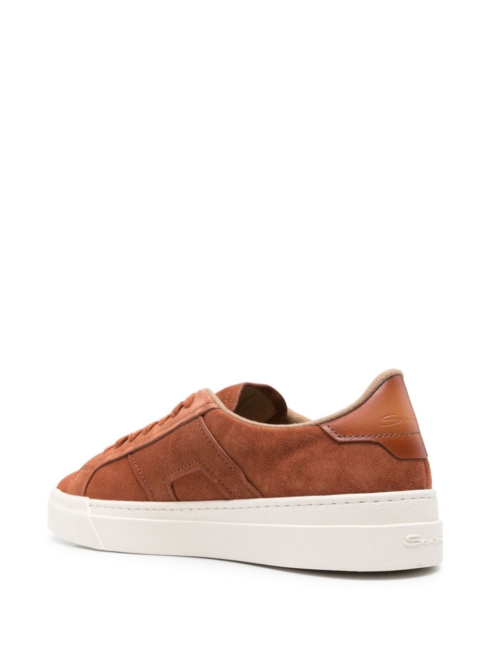 logo-print trainers - 3