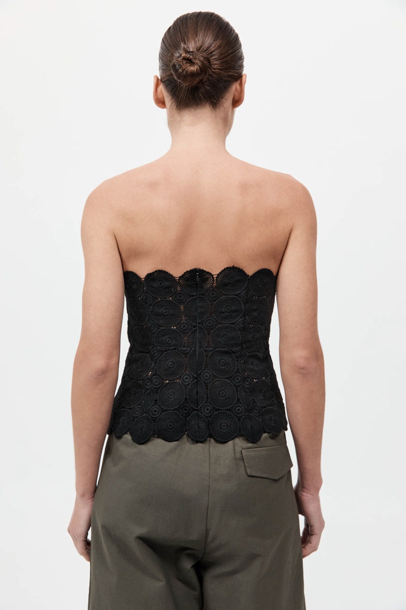 Doily Top - Black - 7
