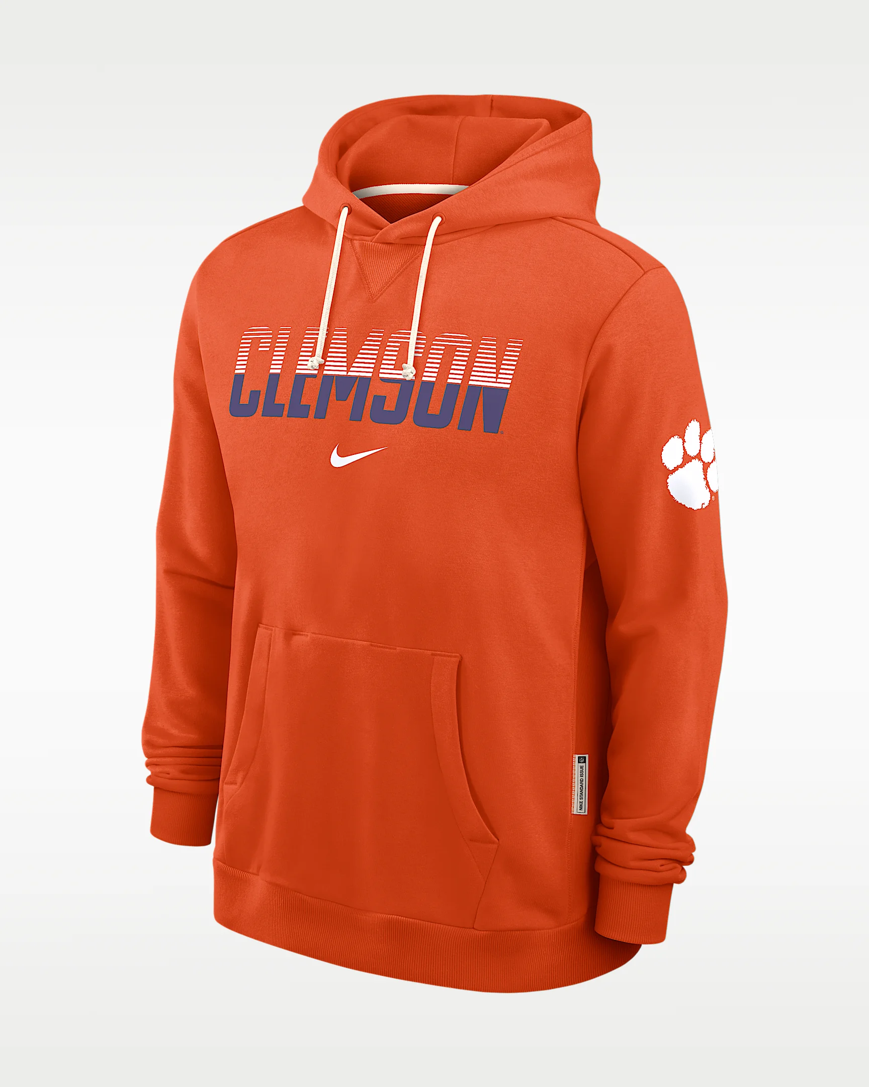 Clemson Sideline Standard Issue Men's Nike Dri-FIT College Pullover Hoodie - 1