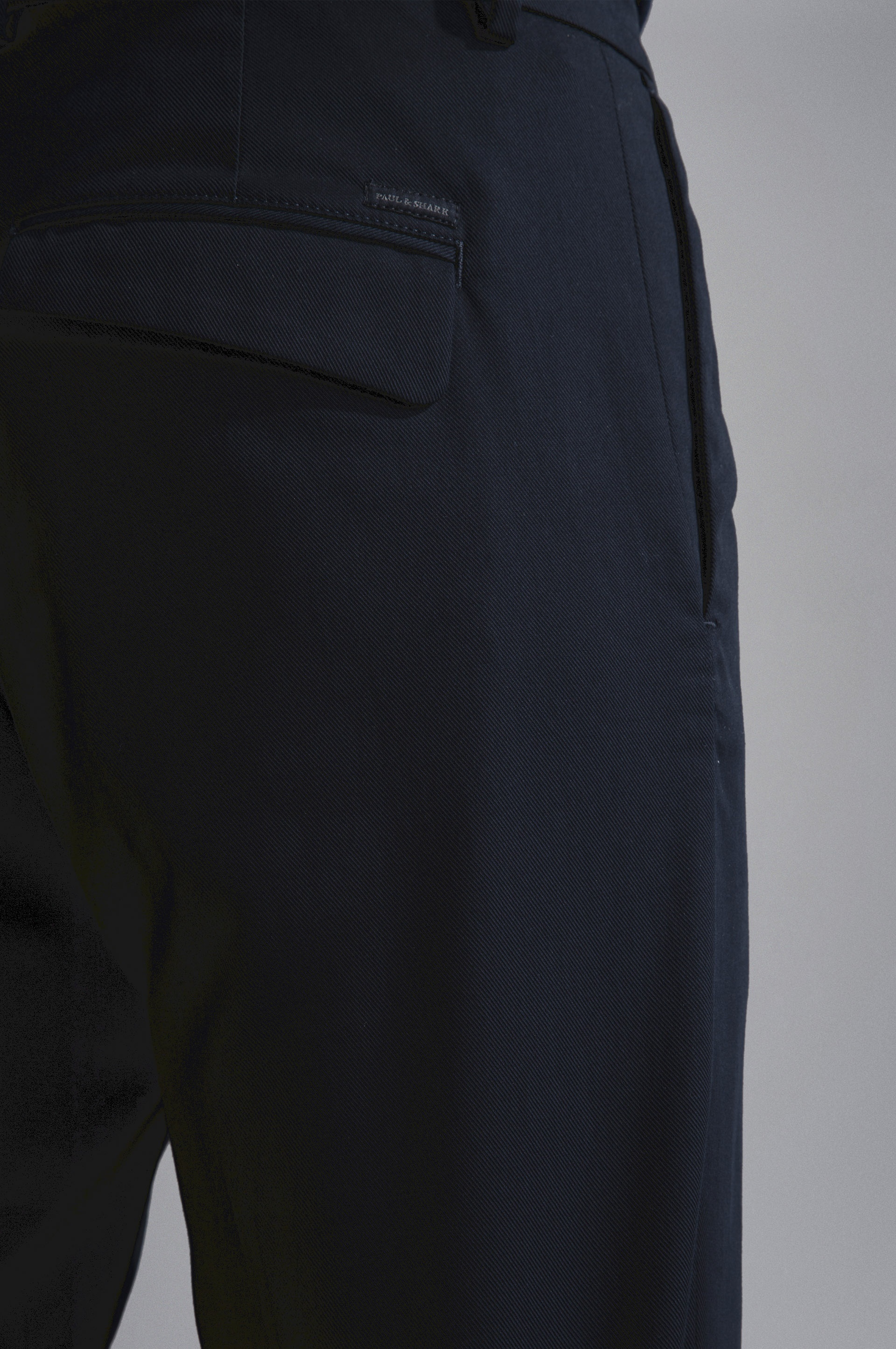COTTON STRETCH CHINO TROUSERS - 4