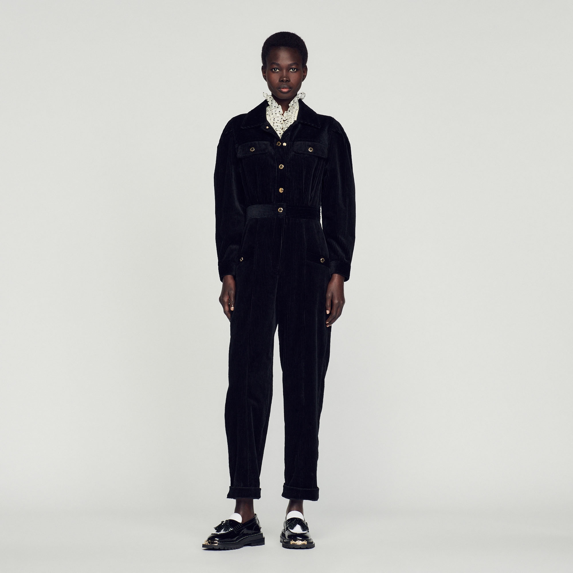 Corduroy jumpsuit - 3