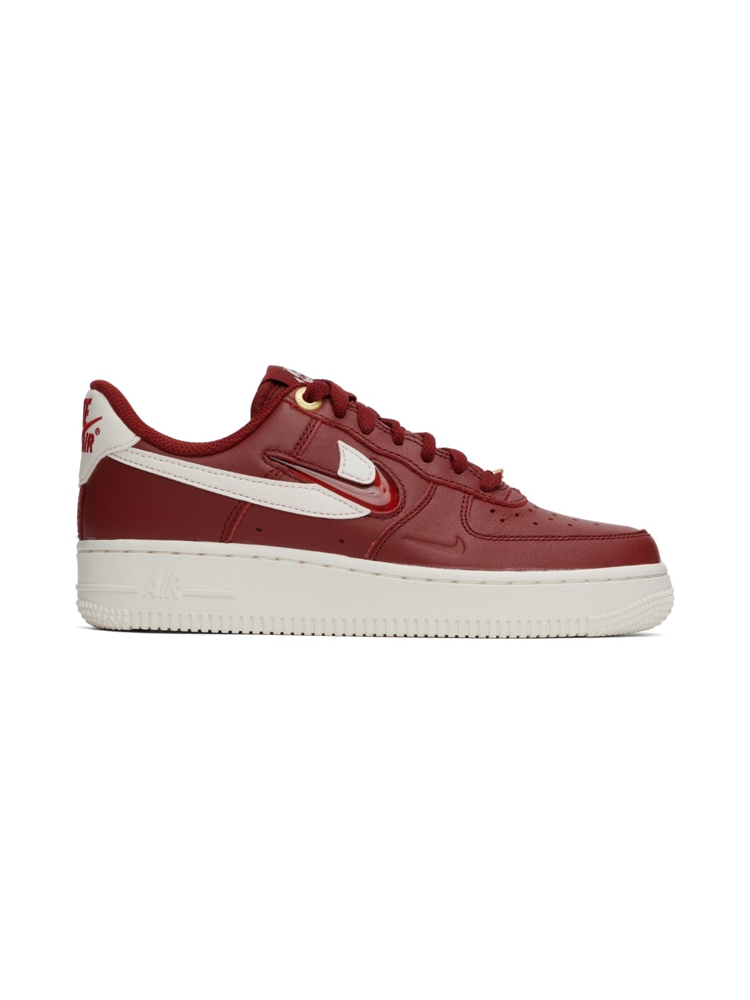 Red Air Force 1 '07 Premium Sneakers - 1