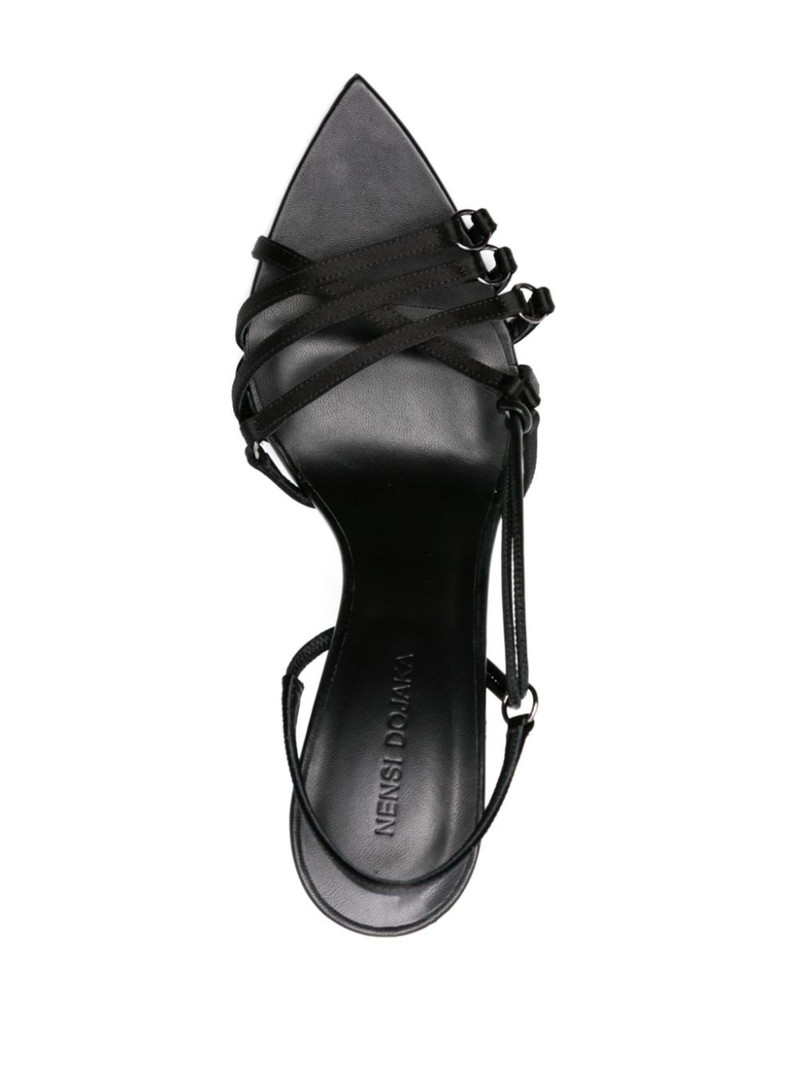 100mm pointed-toe mules 4
