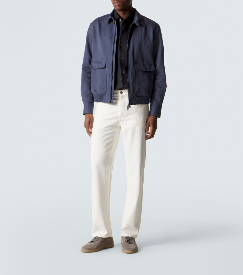 ZEGNA 232 suede sneakers outlook