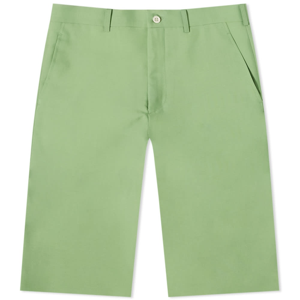 Comme des Garcons Homme Plus Tropical Wool Shorts - 1