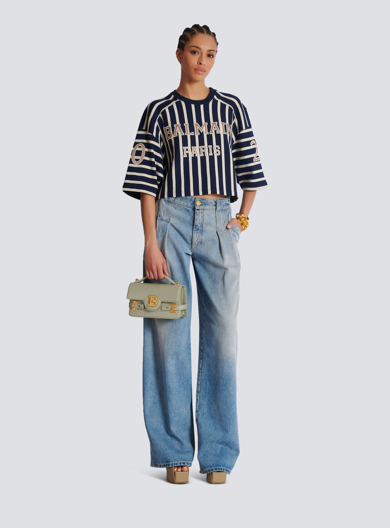 Balmain B-Buzz Shoulder 24 calfskin bag outlook