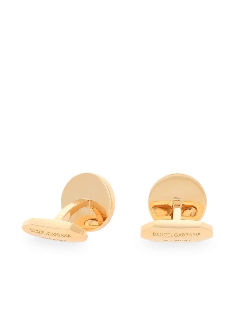 engraved-logo cufflink - 2