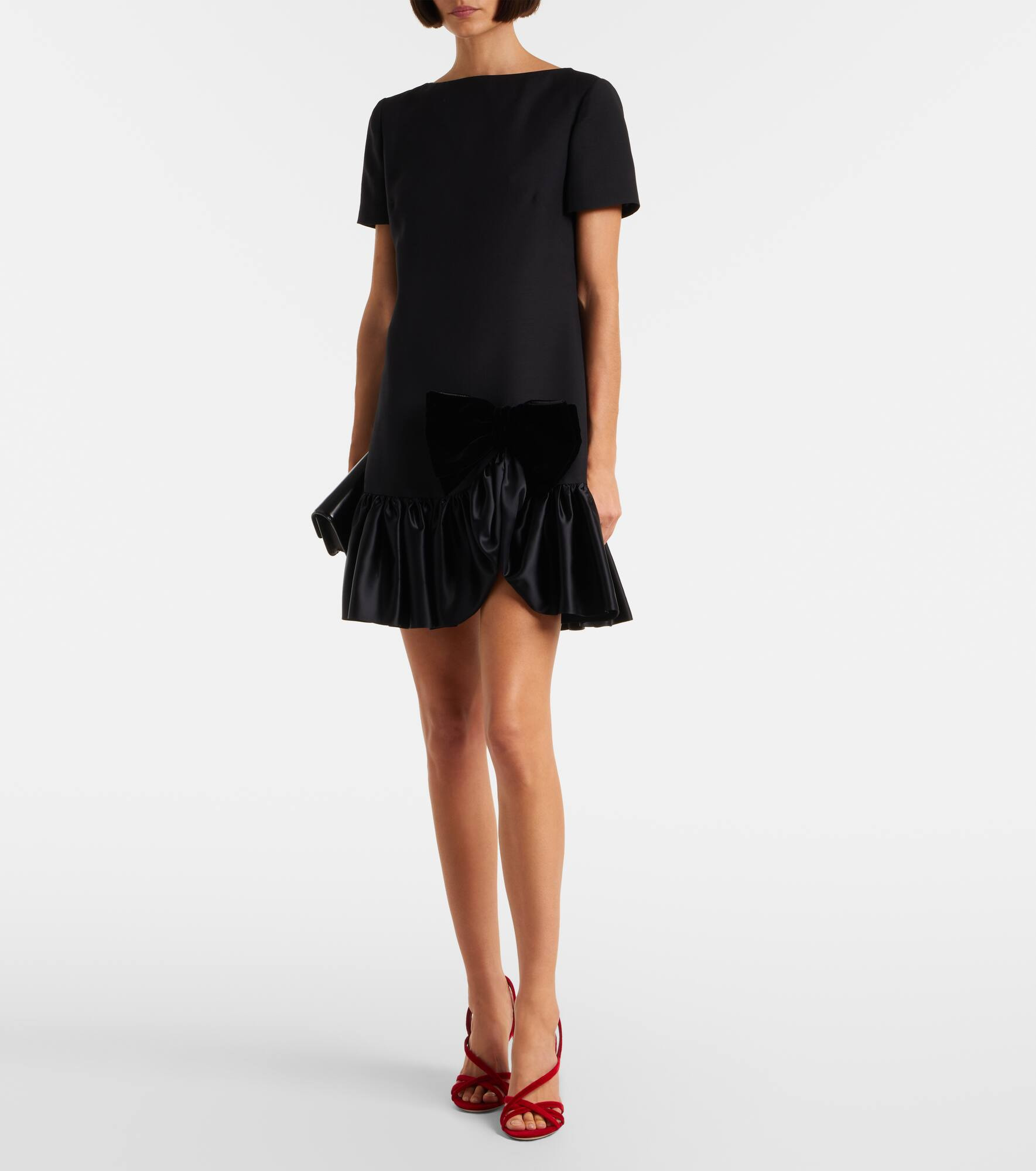 Crepe Couture ruffled minidress - 2