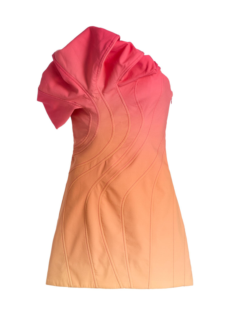 Women's Catterick Gradient Strapless Minidress - Tropical Breeze 1