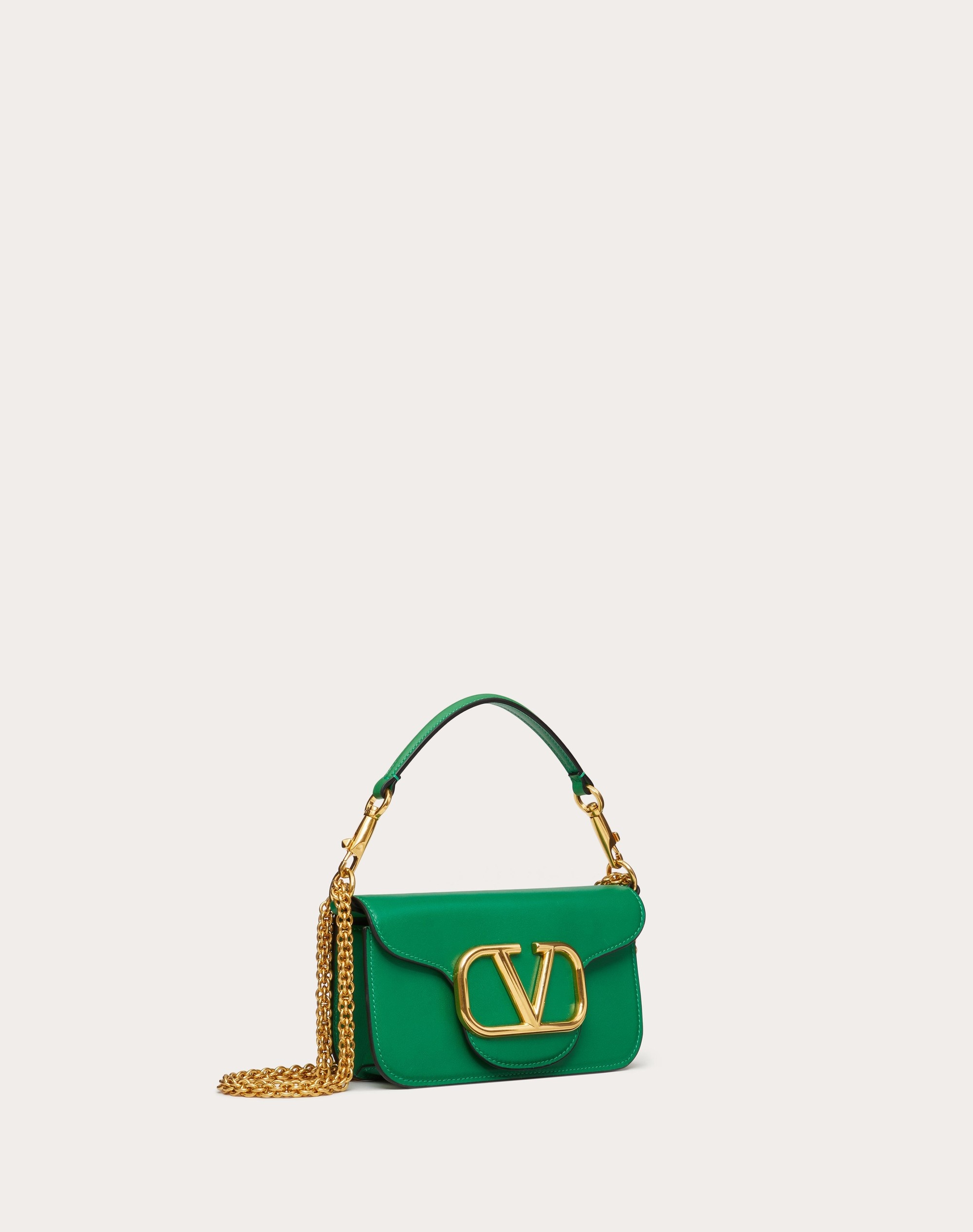 VALENTINO GARAVANI LOCÒ SMALL SHOULDER BAG IN CALFSKIN - 3