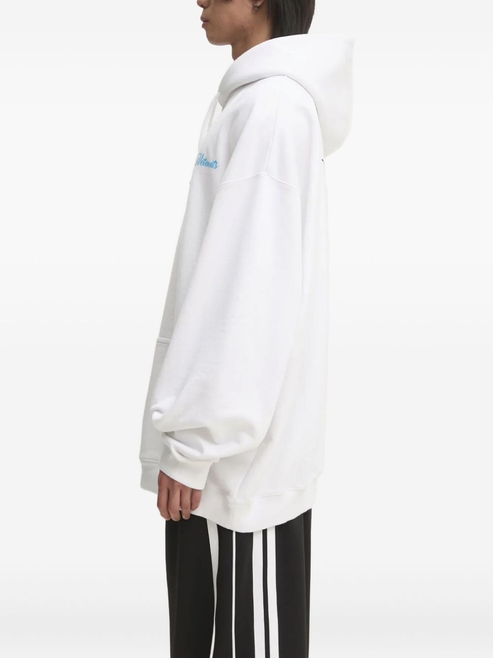 logo-print hoodie - 2