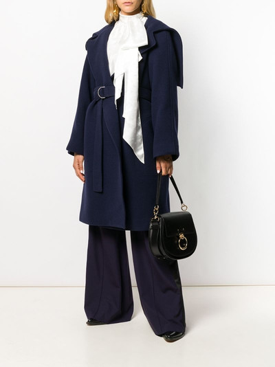 Chloé wrap-front belted coat outlook