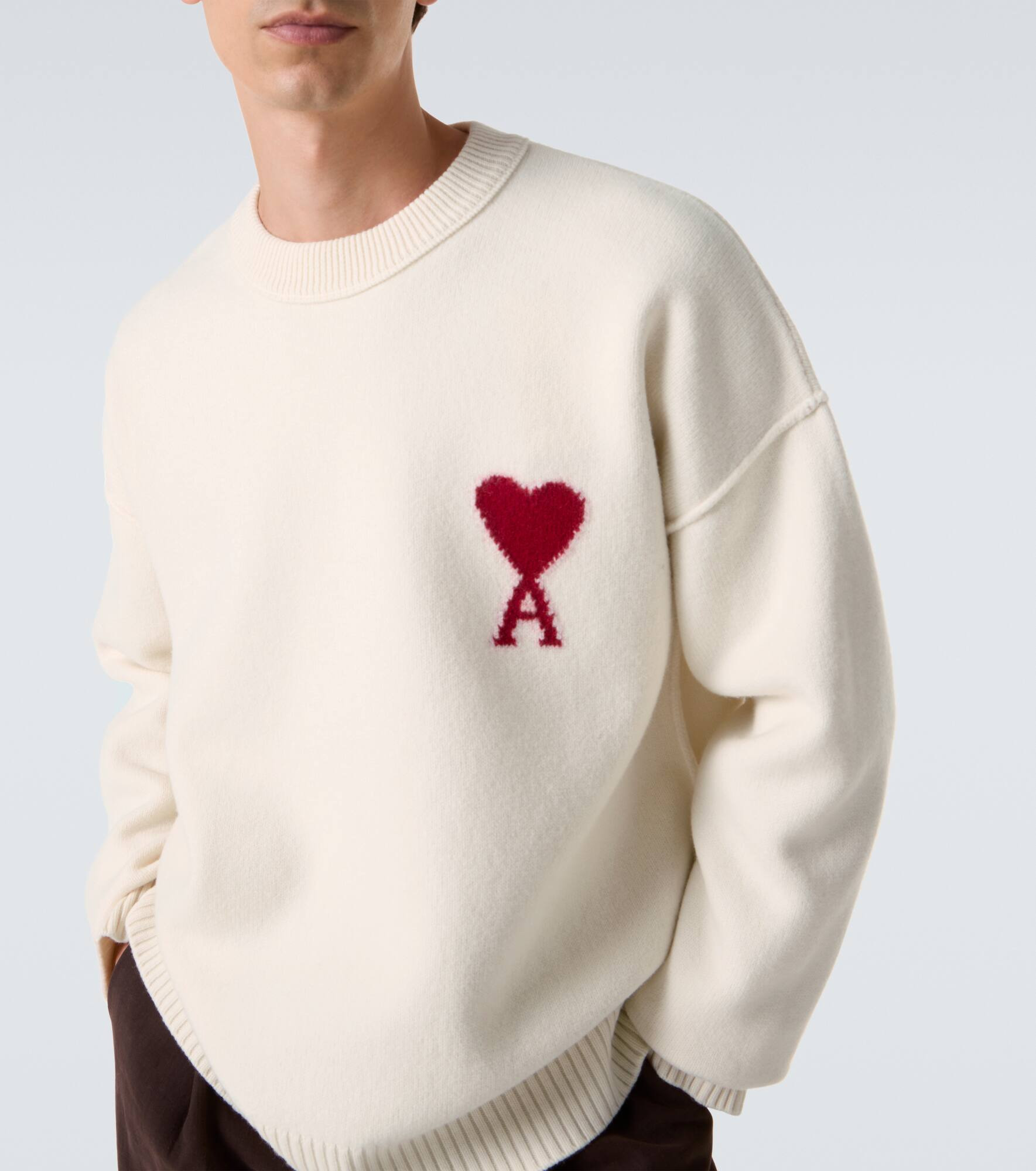 Ami De Cœur virgin wool sweater - 5
