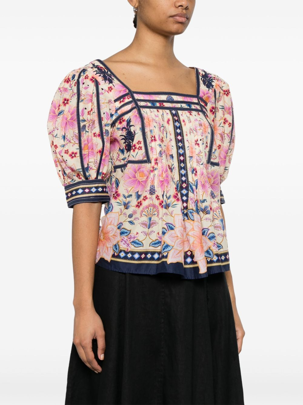 Superbloom Tapestry blouse - 3