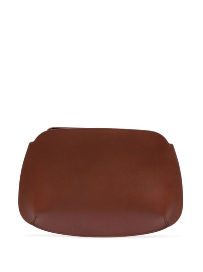 A.P.C. logo-print leather coin purse outlook