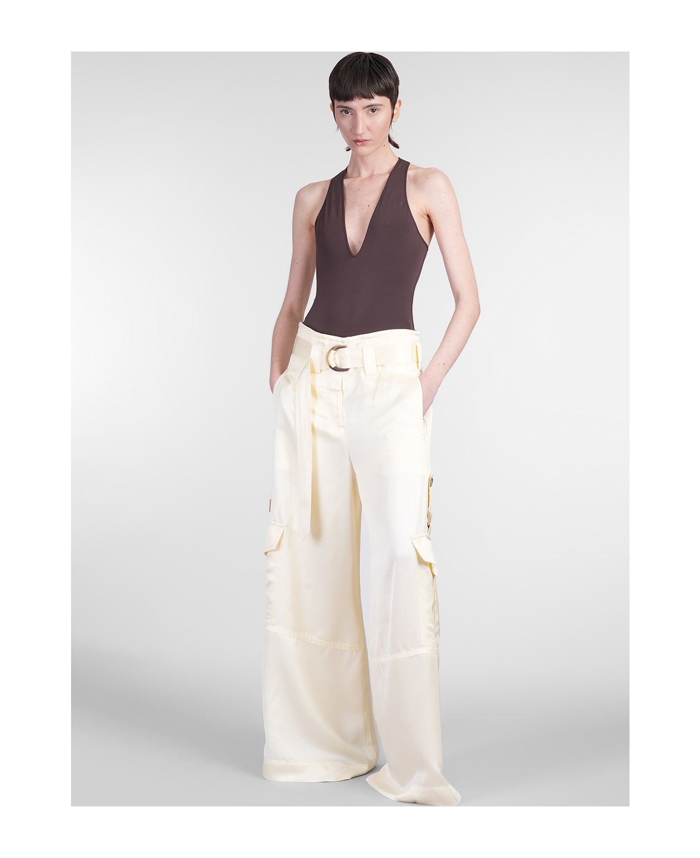 Body In Brown Viscose - 2