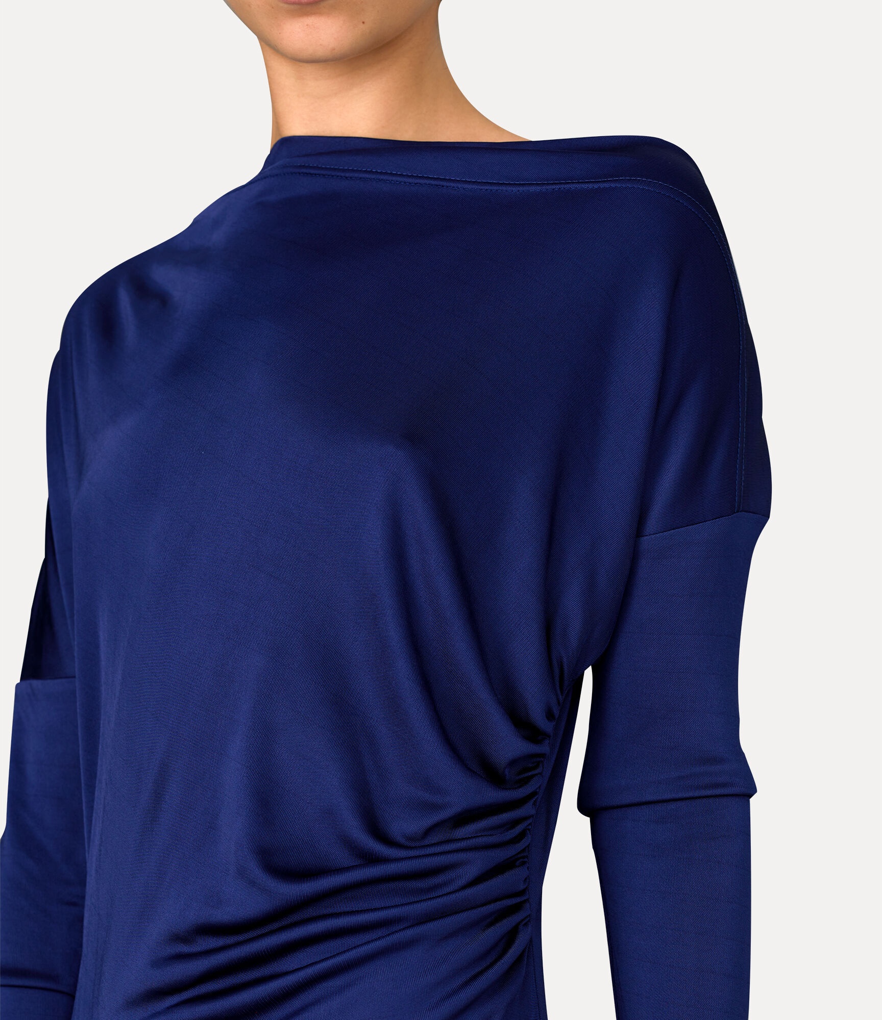 NEW DRAPE TUNIC DRESS - 4